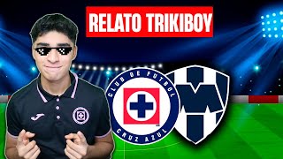 Cruz Azul pasa de nivel mi crack ante Monterrey J14  Liga MX Clausura 2024  RELATO ÉPICO [upl. by Cohl]