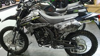 2019 Kawasaki KLX250  Matrix Camo Gray [upl. by Caesar463]