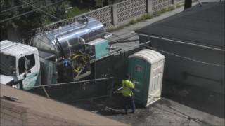 Cleaning out the Porta Potty [upl. by Terrej]