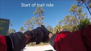 Trail bike Ride in JW Corbett Wildlife Area [upl. by Veal]