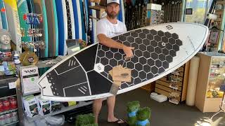 How to install Rail Saver Pro Rail Tape on a Starboard Surf Pro SUP surfboard [upl. by Osanna]