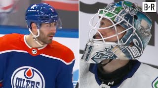 Oilers vs Canucks WILD Ending to Game 4  2024 Stanley Cup Playoffs [upl. by Ydnolem795]