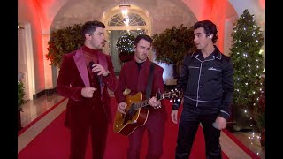 quotLike Its Christmasquot  Jonas Brothers Live At The White House 2021 [upl. by Diaz905]