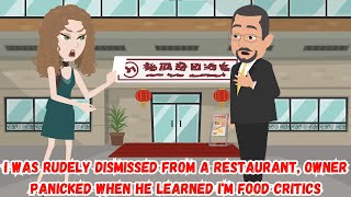 I Was Rudely Dismissed from a Restaurant Owner Panicked When He Learned IM Food Critics [upl. by Erminia]