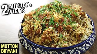 Pressure Cooker MUTTON BIRYANI  Mutton Biryani Recipe  Lamb Biryani By Varun Inamdar [upl. by Rrats794]