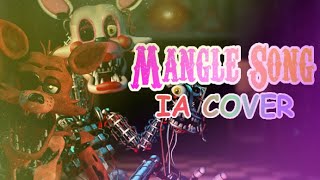 Mangle and Foxy singing Mangle song by groundbreaking  FNAF SONG COVER AI [upl. by Nomyt]