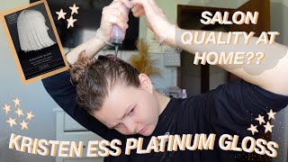 💇🏼‍♀️✂️ Ruining My Hair For Almost 20 Minutes Straight  Kristin ESS Signature Hair Gloss [upl. by Eryn20]