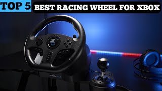 TOP 5 BEST RACING WHEEL FOR XBOX in 2025 [upl. by Enihsnus725]