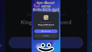 Join my discord invite link in chat 😁 discord KingJackHR [upl. by Weismann]