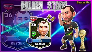 Mini Football  NEW PLAYER KEYSER🤩  Golden Stars🏆 [upl. by Marley538]