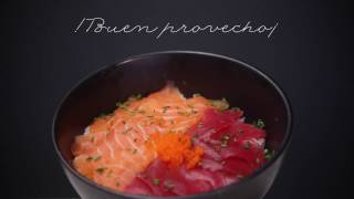 Cómo hacer sushi  Chirashi Atun y Salmon  Recetas Sushifresh [upl. by Gaivn]