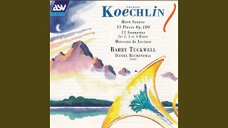 Koechlin Sonata for Horn Op 70  I Moderato [upl. by Anahc]