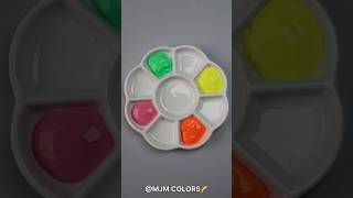 “Color Mixing Techniques Using Neon Paints  MJM Colors” [upl. by Pierrette]