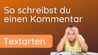 Kommentar schreiben ✅ Anleitung und Beispiel [upl. by Ahders]