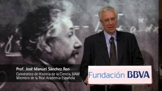 Conferencia del Prof Sánchez Ron sobre Einstein en la Fundación BBVA [upl. by Nunci742]