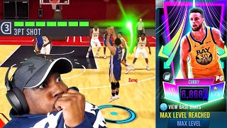 GLITCHED STEPH CURRY With MAXED 3 POINT SHOT NBA 2K Mobile Season 4 Pack Opening Gameplay [upl. by Haberman341]