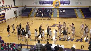 Deshler High School vs LawrenceNelson High School Womens Varsity Basketball [upl. by Euhsoj]