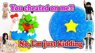 Relaxing Slime Storytime Roblox  My boyfriend cheated on me while I went aboard [upl. by Alfonse50]