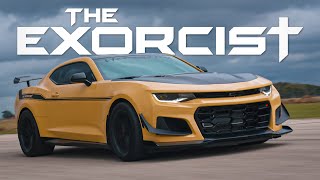 1000 HP Camaro ZL1 1LE  Custom EXORCIST by HENNESSEY [upl. by Marelya]