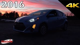 👉 AT NIGHT 2016 Toyota Prius C One  Interior and Exterior Lighting in 4K  Night Drive [upl. by Brenza]