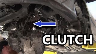 Toyota Corrolla Synchronizer Replacement Part 1 Transmission Pull [upl. by Hieronymus]