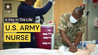 A Day in the Life Army Nurse  US Army [upl. by Lindon]