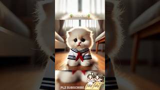 To realize her daughters dream of ballet P1 cat cute ngocez ezart cutecat funny shortvideo [upl. by Enailuj]