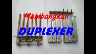 Membongkar DUPLEXER Repeater Duplex [upl. by Noimad]