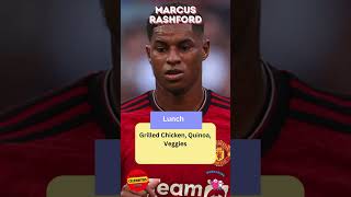 Marcus Rashfords PlantBased Meal healthandfitness fitnessknowledge healthtrivia quiz shorts [upl. by Ardien]