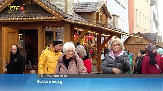 Am Wochenende war Nikolausmarkt  Rottenburg [upl. by Cutlerr]