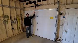 My garage door opener stopped working Liftmaster emergency release explained [upl. by Schellens]