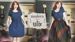 Modern to Retro Challenge thredUP Edition [upl. by Londoner]