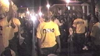 Grambling State Gamma Gamma chapter Omega Psi Phi Spr 2001 Probate show [upl. by Lew]