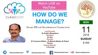 How Do We Manage  Severe TBI for Decompressive Craniectomy [upl. by Nywra147]