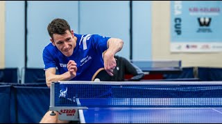 Westchester Table Tennis Center  Open Singles Finals  Enzo Angles vs Damien Provost [upl. by Glialentn]