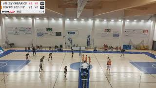 VOLLEY CHERASCO vs NEW VOLLEY U18  13102024 [upl. by Eudoca]