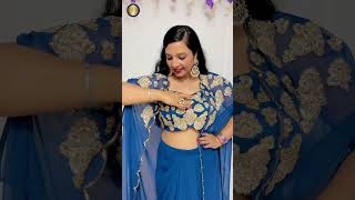 Navy blue cord set with shrug stylish indowestern rajkumaridulap [upl. by Aneema]