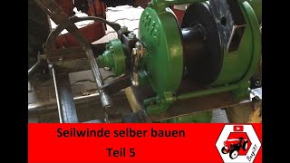 Seilwinde selber bauen  so langsam geht´s auf die Zielgerade  5 [upl. by Sandon]