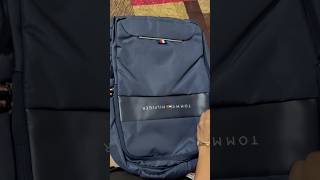 Tommy Hilfiger Bag 30L  unboxing bag tommyhilfiger flipkart amazon yt shortvideo ytshort [upl. by Ahsap38]