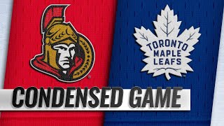 020619 Condensed Game Senators  Maple Leafs [upl. by Karl]