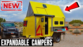 Top 9 Expandable Campers and Caravan Trailers that Grow in Size [upl. by Gustavo]