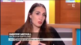 Amandine Marshall  quotLes momies Égyptiennesquot Le magazine de la santé sur France 5 [upl. by Enelrac841]