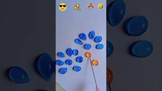 🤩 Colourfull drops 🌺entertainmentwaterdropflowersyoutubeshortviralshort🥳 [upl. by Bonner]