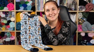 Sew A Baby Romper With Me Using A Free Pattern [upl. by Lundt673]