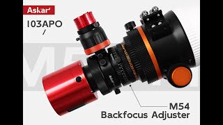 Askar Backfocus Adjuster is Coming！ [upl. by Clarance]