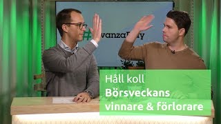 Veckans vinnare amp förlorare på börsen v39 [upl. by Annahael674]