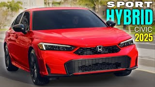 2025 Honda Civic Sedan Sport Hybrid Pricing and Fuel Economy [upl. by Ribble940]