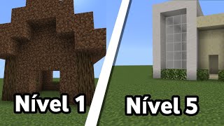 Construindo Casas do Nível 1 ao 5 [upl. by Karab]