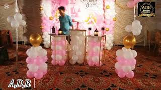 Aurora princess birthday theme korangi event organizer Dilshad Khan party birthdaytheme korangi [upl. by Nigrom]