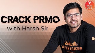 How to Crack PRMO 2019 in just 21 Days with Harsh Priyam Sir [upl. by Inahpit]